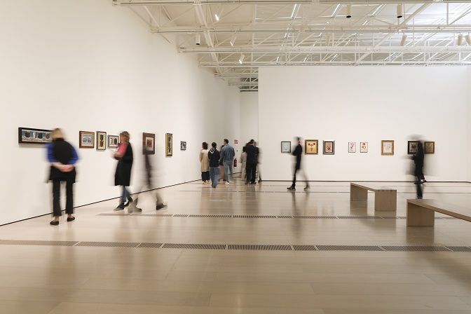 Una de las salas de la exposición de Maruja Mallo en el Centro Botin. Foto Belén de Benito / © Maruja Mallo, VEGAP, Santander, 2024

